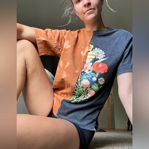 Homemade yin yang t shirt